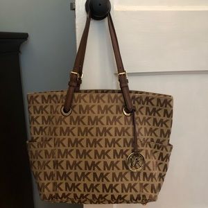 Authentic Michael Kors Logo East/West Tote